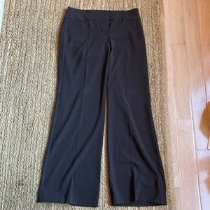 Style & Co. wide leg dark brown dress pants 6L